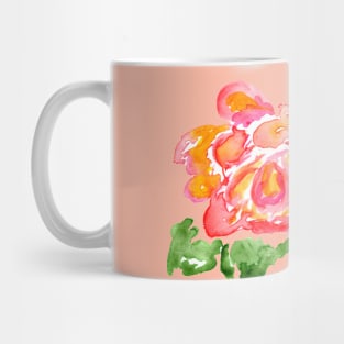 sunset peony Mug